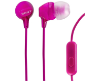 Sony MDR-EX15AP Różowe - 322254 - zdjęcie 1